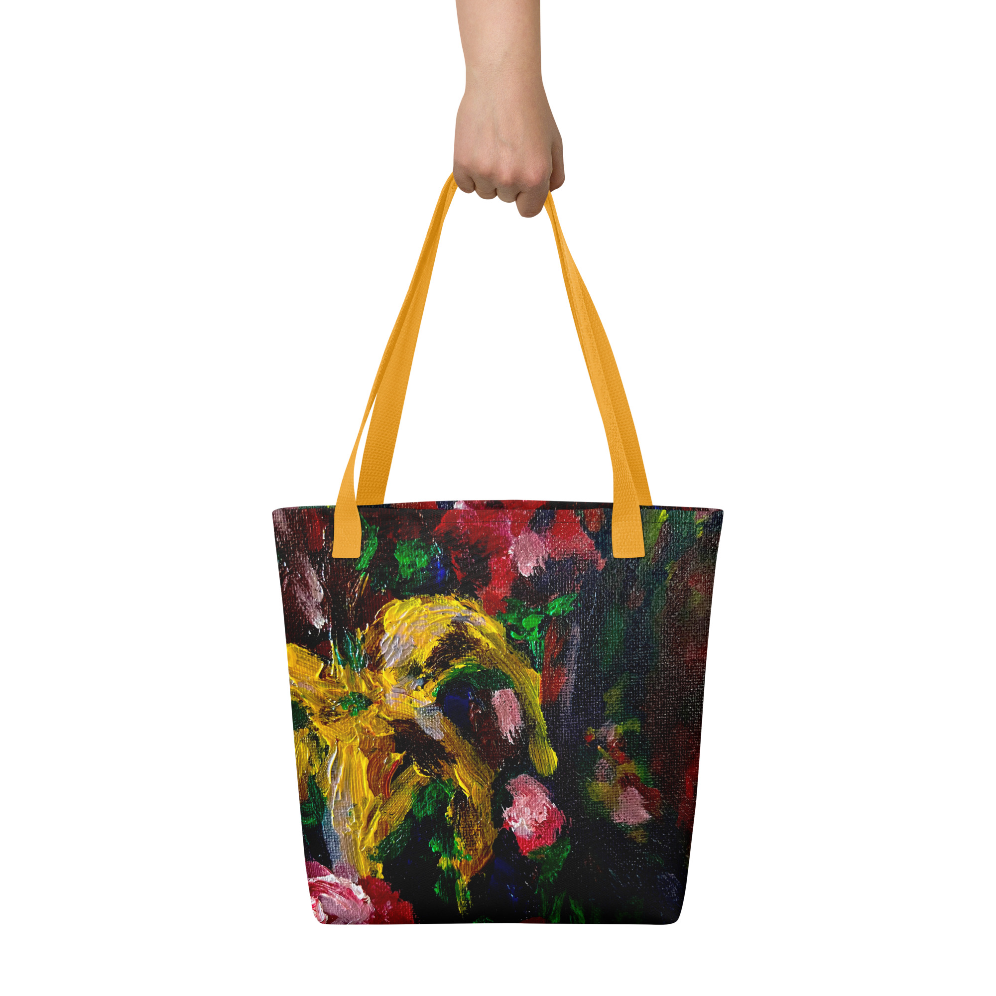 The JAM Collection Flower Tote Bag - Image 5