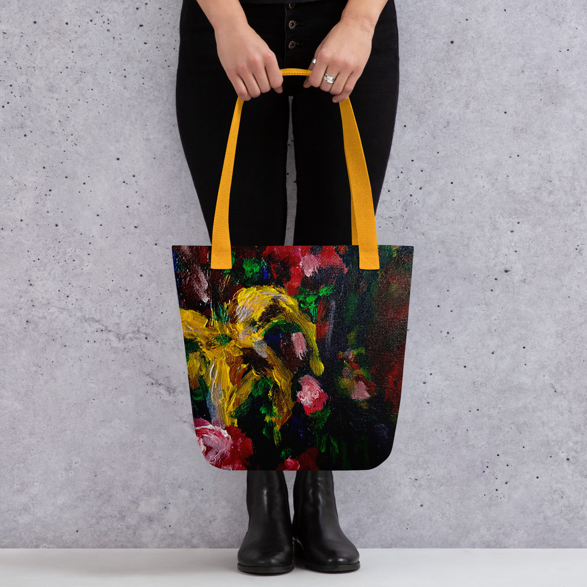 The JAM Collection Flower Tote Bag - Image 4