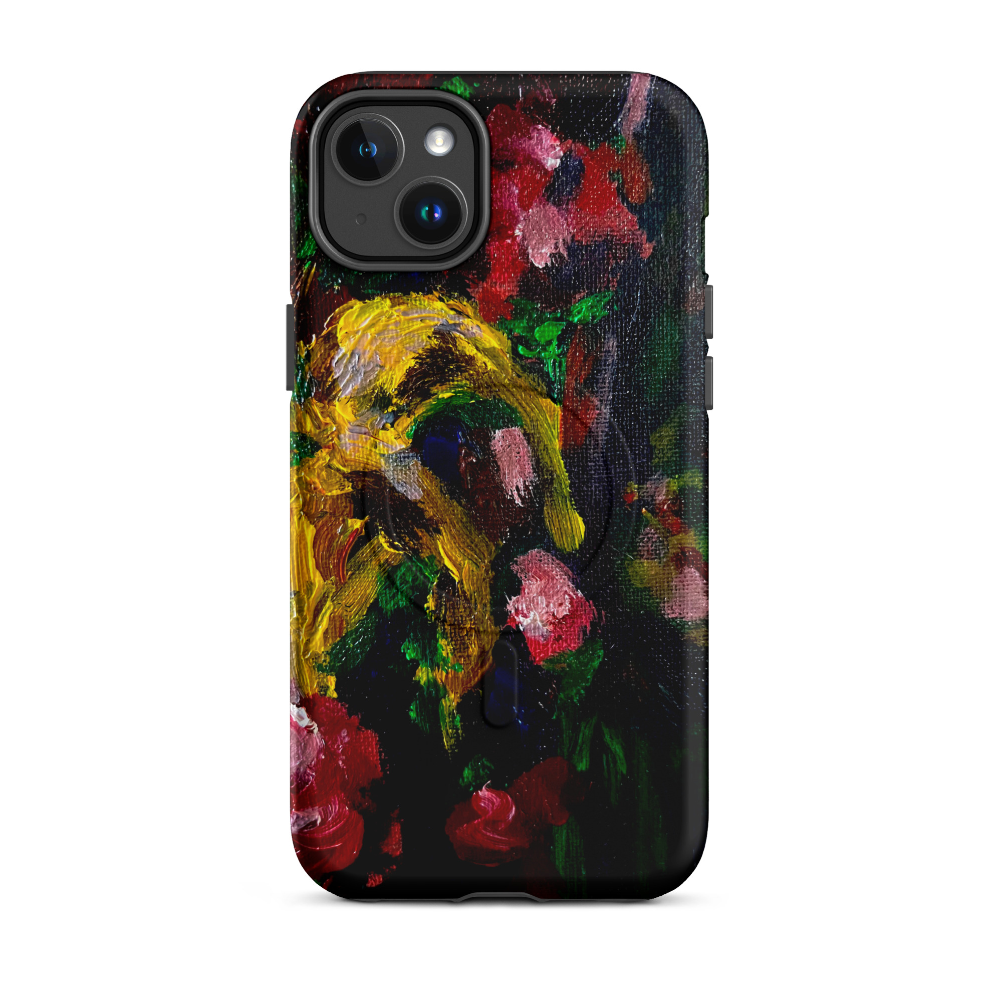 Painted Flower MagSafe® tough case for iPhone® - Image 3