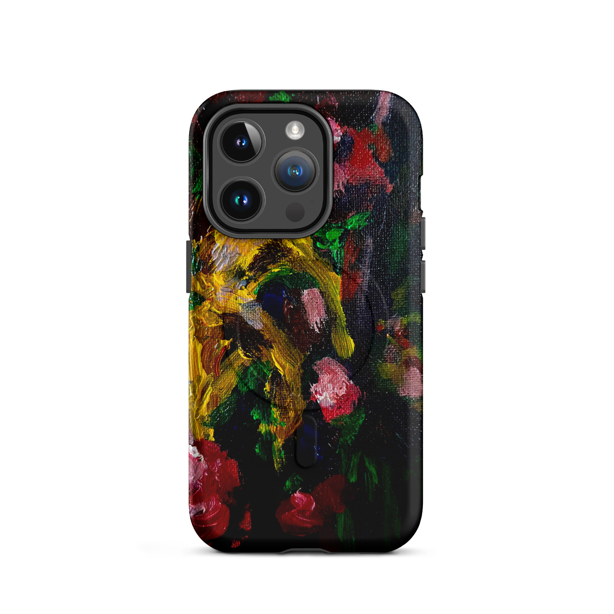 Painted Flower MagSafe® tough case for iPhone® - Image 4