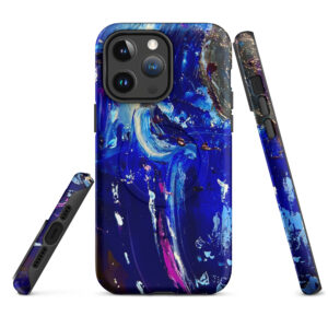 Creative Thread Blue MagSafe® tough case for iPhone®