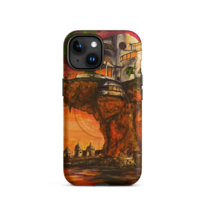 Gorrilaz Plastic Beach PaintedMagSafe® tough case for iPhone®