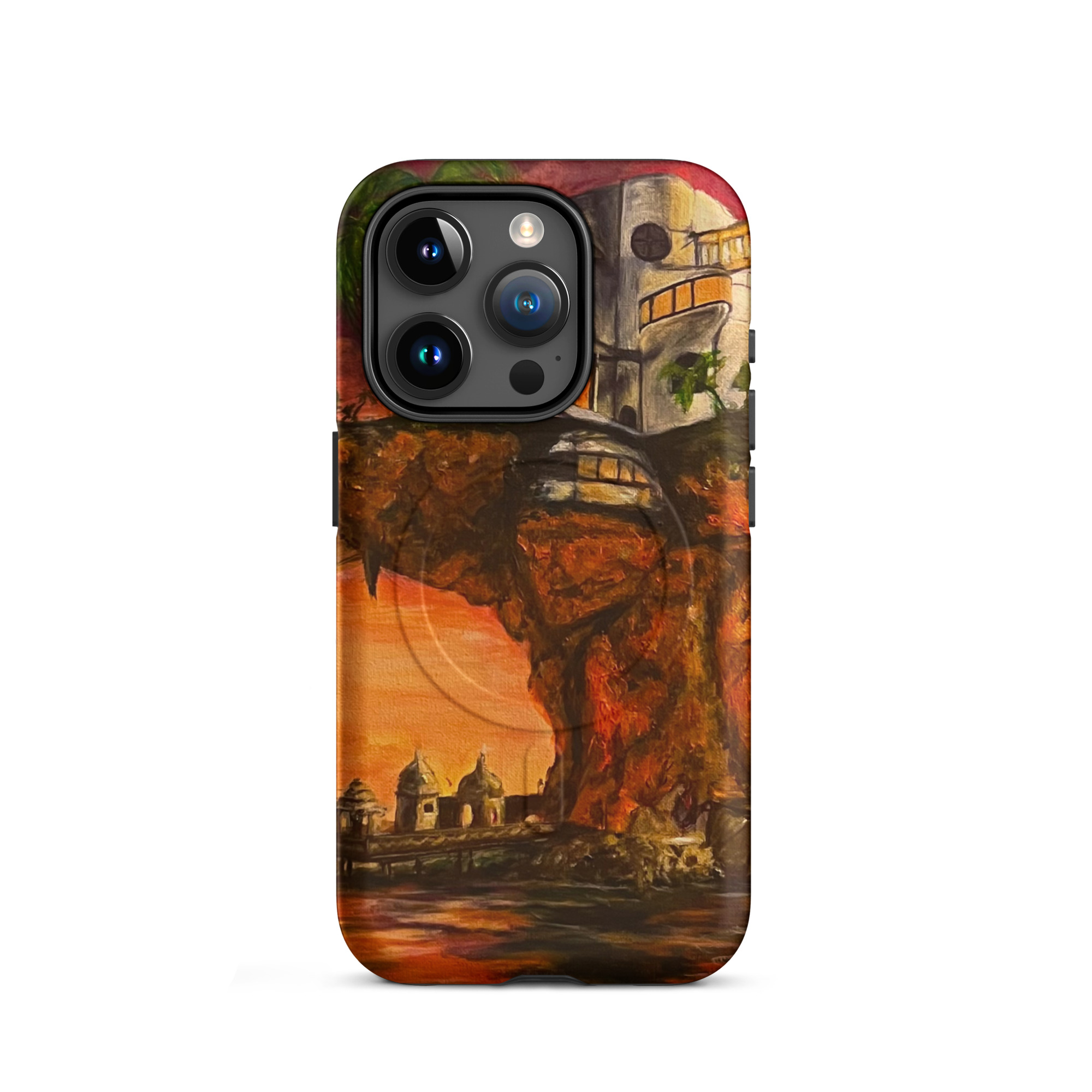 Gorrilaz Plastic Beach PaintedMagSafe® tough case for iPhone® - Image 7
