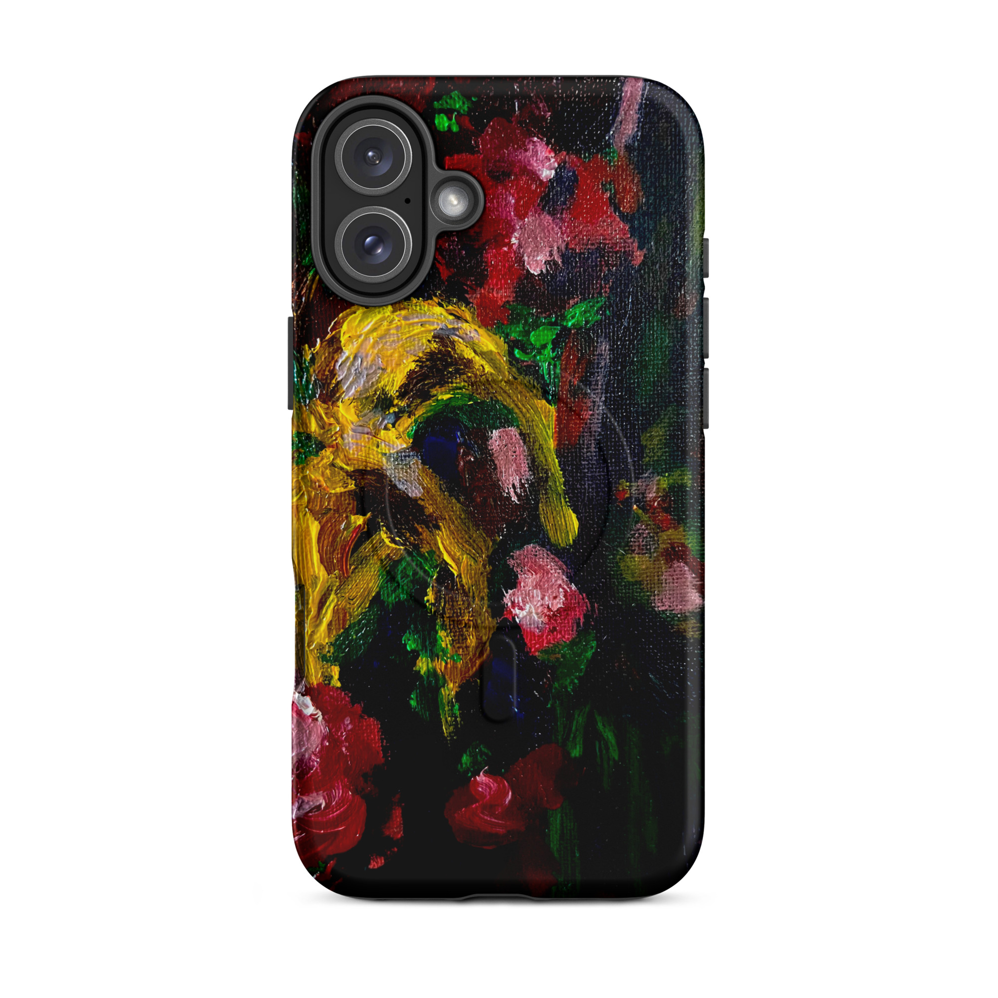 Painted Flower MagSafe® tough case for iPhone® - Image 10
