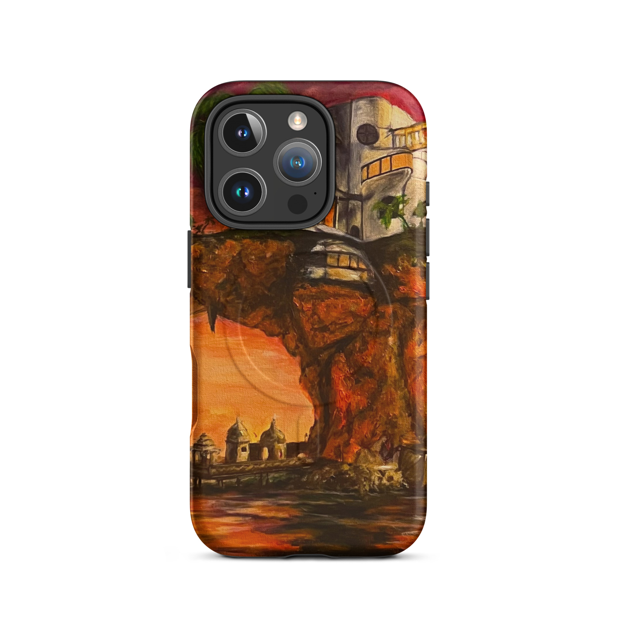 Gorrilaz Plastic Beach PaintedMagSafe® tough case for iPhone® - Image 11