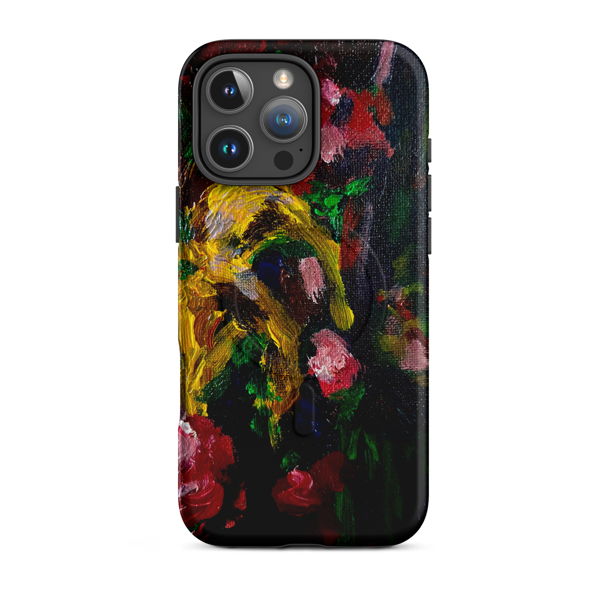 Painted Flower MagSafe® tough case for iPhone® - Image 12
