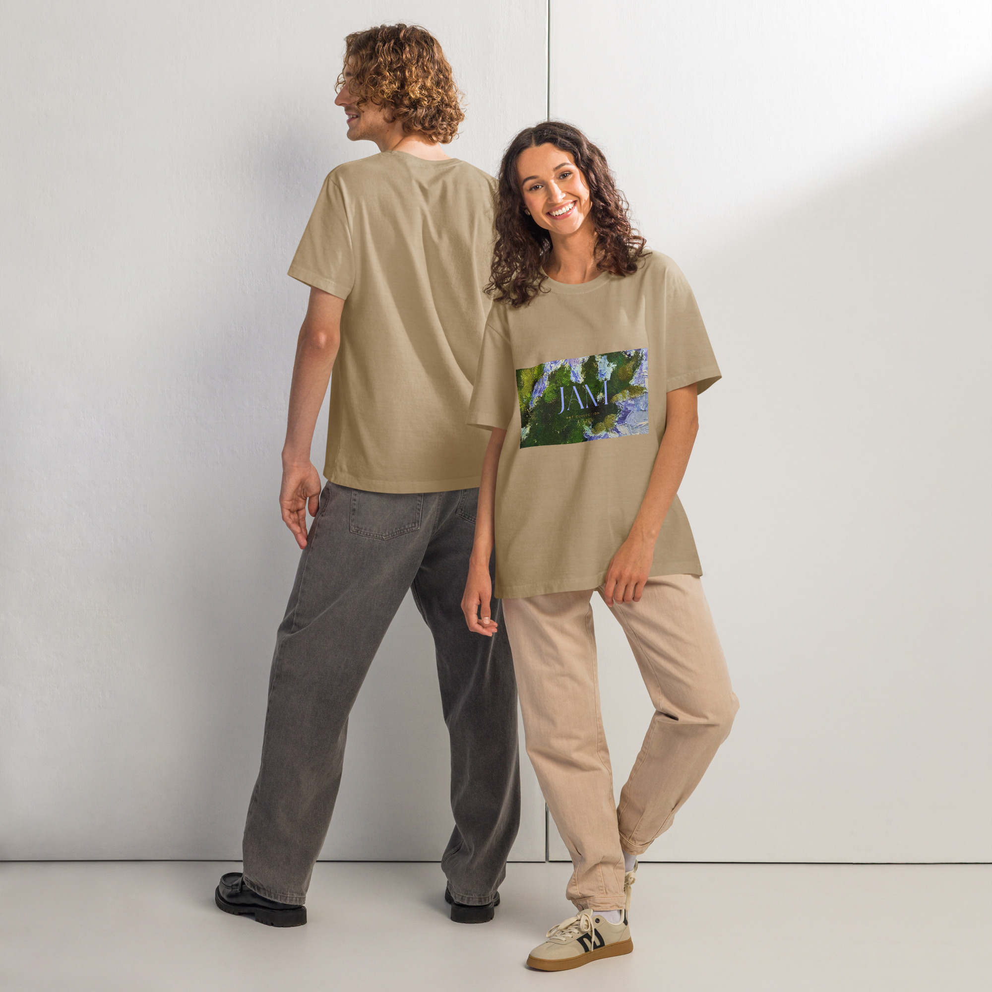 JAM Collection Art Style Oversized T-shirt - Image 2