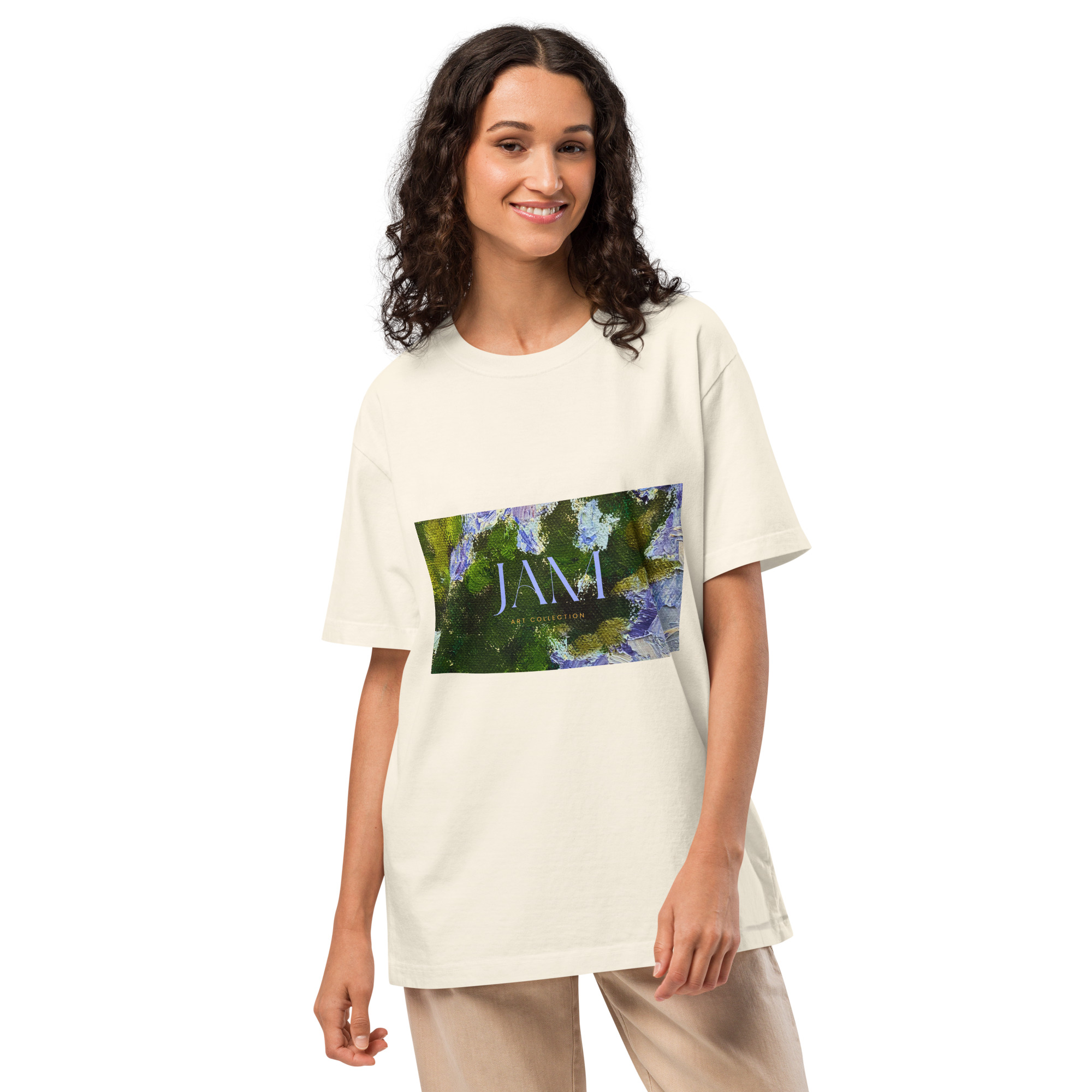 JAM Collection Art Style Oversized T-shirt - Image 4