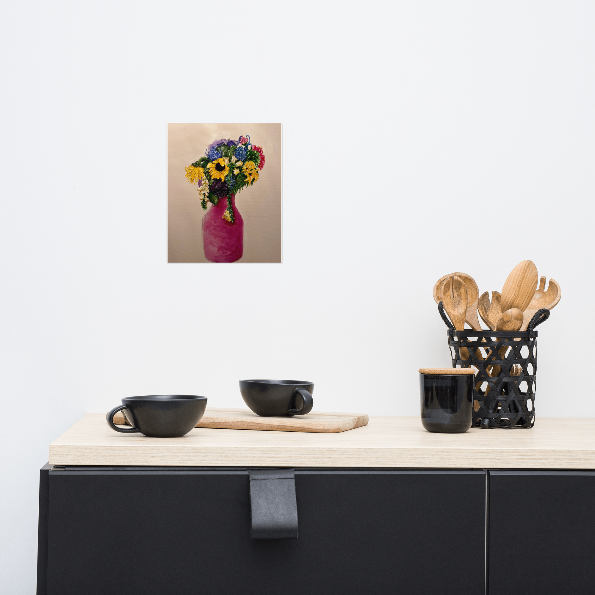 "Vase With Flowers" Poster From The JAM Collection - Image 4